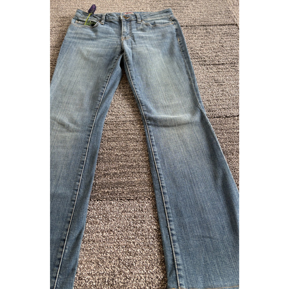 VTG Tommy Hilfiger Jeans Women's 6R (29x30) Blue Boyfriend Fit Y2K Bootcut Denim - Picture 8 of 16